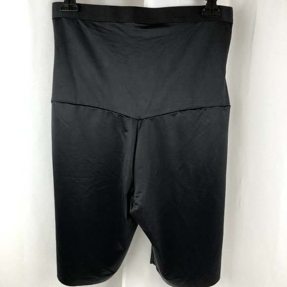 Maidenform Womens XL Slimmer Shapewear Shorts Black Cellulite Reducer - Picture 2 of 5